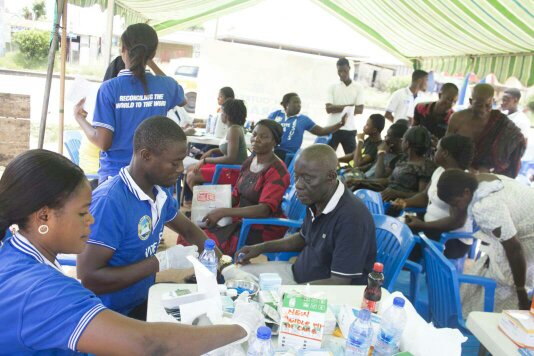 Giving health support